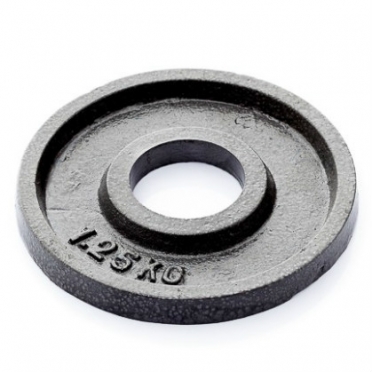 Muscle Power Olympische halterschijf 1,25 kg gietijzer Ø 50 mm MP804 